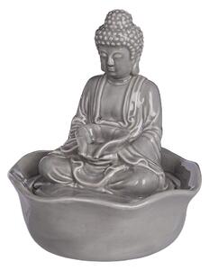 BALANCE Stolní fontána Buddha - šedá