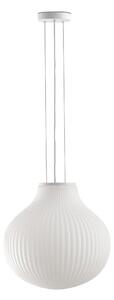 FARO 28301 - Lustr na lanku ISABELLE 1xE27/15W/230V pr. 40 cm bílá