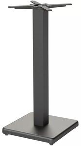 Zahradní vysoká stolová podnož ANN černá pro desky max O80 cm nebo 80×80 cm Exteriér | Zahradní stoly