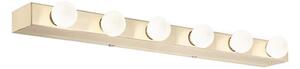 Ideal Lux - Nástěnné svítidlo PRIVE 6xE14/40W/230V mosaz