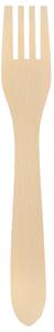 AMADEA Dřevěná vidlička, masivní dřevo, délka 18,5 cm