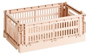 HAY Úložný box Colour Crate S, Powder