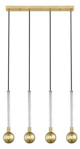 Zuma Line P0583-04A-2GHF - Lustr na lanku MIDA 4xG9/6W/230V mosaz