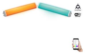 WiZ - SADA 2x LED RGBW Stmívatelná lampa BAR LED/5,5W/230V Wi-Fi