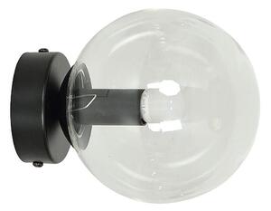 Nástěnné svítidlo ROSSI 1xE14/10W/230V černá/čirá