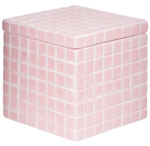 TILES Dóza 550 ml - růžová