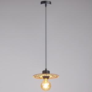 Lustr na lanku FALCO 1xE27/60W/230V pr. 20 cm béžová