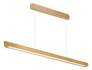 LED Lustr na lanku LED/36W/230V 3000/4000/6400K zlatá
