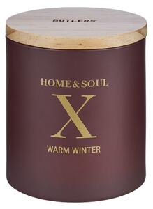 HOME & SOUL Vonná svíčka se sójovým voskem Warm Winter