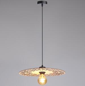 Lustr na lanku FALCO 1xE27/60W/230V pr. 40 cm béžová