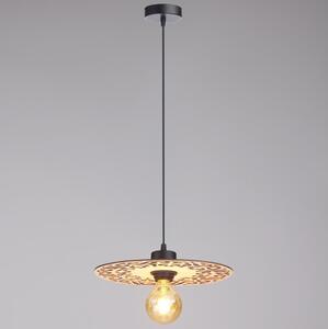Lustr na lanku FALCO 1xE27/60W/230V pr. 30 cm béžová