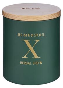 HOME & SOUL Vonná svíčka se sójovým voskem "Herbal Green"