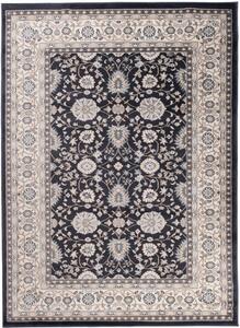 Makro Abra Kusový koberec klasický COLORADO 2512A antracitový šedý Rozměr: 140x200 cm