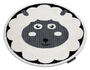 Koberec JOY Sheep krém / černý