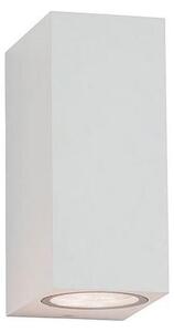 Zambelis E151 - Venkovní nástěnné svítidlo 2xGU10/15W/230V IP54 bílá
