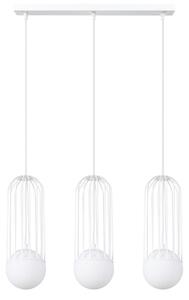 Sollux SL.1333 - Lustr na lanku BRINA 3xG9/8W/230V bílá