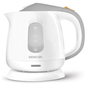 Sencor - Rychlovarná konvice 1 l 1100W/230V bílá/šedá