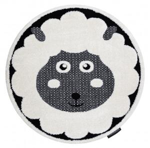Koberec JOY Sheep krém / černý