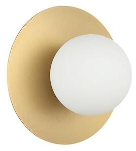Zambelis 23137 - Nástěnné svítidlo 1xG9/7W/230V pr. 21 cm zlatá