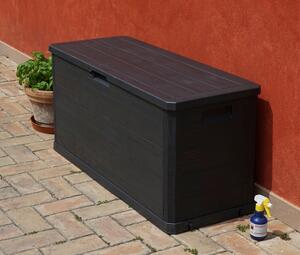 WOODYS zahradní plastový úložný box 280 L - grafit Exteriér | Zahradní boxy