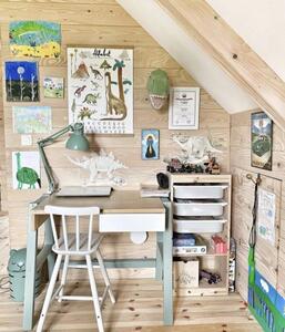 Dřevěný psací stůl, který roste s vaším dítětem (Dřevěný psací stůl s nastavitelnou deskou)