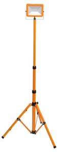 ECOLITE LED reflektor se stativem 30W, 2400lm, 4000K, IP65 oranžový, RMLED-30W/STJ/ORA