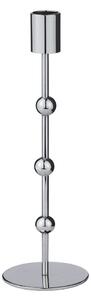ORB Svícen 24 cm - stříbrná