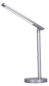 LED stolní lampička, 6W, stmívatelná, změna chromatičnosti, stříbrná barva Solight WO53-S