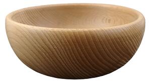 AMADEA Dřevěná miska kulatá, masivní dřevo, 18 cm
