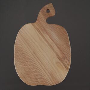 AMADEA Dřevěné prkénko servírovací jablko, masivní dřevo, 38 x 26 cm