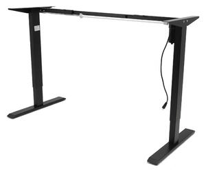 Výškově nastavitelná stolová podnož BestBerg BBAT-FB / výška 70-114 cm / černá