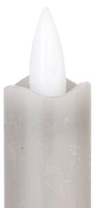 Eglo 422222 - SADA 2x LED Svíčka ANDRAFIABE LED/1xAAA 24,5 cm šedá
