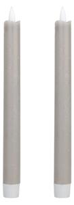 Eglo 422222 - SADA 2x LED Svíčka ANDRAFIABE LED/1xAAA 24,5 cm šedá