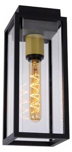 Lucide 27105/01/30- Venkovní nástěnné svítidlo LAURENS 1xE27/15W/230V IP54 černá