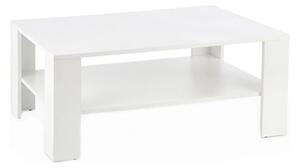 Konferenční stolek KWADRO 110x65 cm bílá