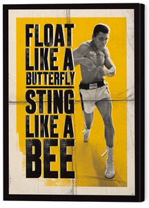Obraz na plátně Muhammad Ali - Float Like a Butterfly