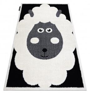 Koberec JOY Sheep krém / černý