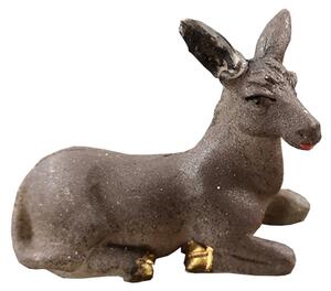 AMADEA Figurka do betlémů - Osel 4,5 cm