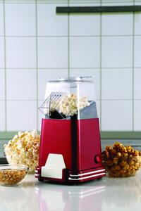 Popcornovač Swiss home 1100 W / červená