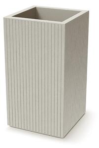 Prosperplast Květináč Coros Square High 40 cm pískový