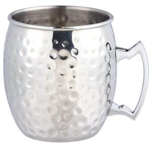 MOSCOW MULE Hrnek tepaný 470 ml - stříbrná