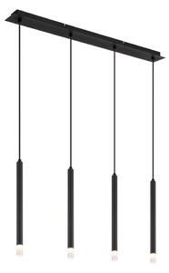 Globo 15629-4 - Lustr na lanku BLAKE 4xG9/4W/230V černá