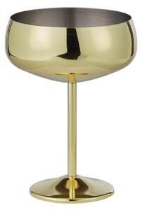 MANHATTAN LOUNGE Pohár na šampaňské 400 ml - zlatá