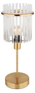 Globo 15698TM - Stolní lampa GORLEY 1xE14/40W/230V pr. 15 cm zlatá