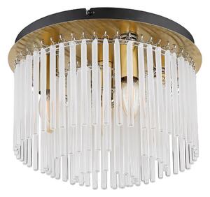 Globo 15698DM - Stropní svítidlo GORLEY 5xE14/40W/230V pr. 32 cm zlatá