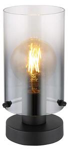 Globo 15907T - Stolní lampa FLORENTINA 1xE27/40W/230V pr. 12,5 cm černá