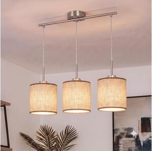 Brilagi - LED Lustr na lanku NUBILA 3xE27/60W/230V hnědá