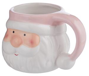 SANTA Hrnek 400 ml - růžová