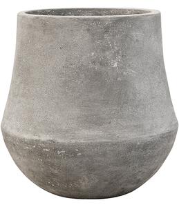 Obal Polystone Coated Plain - Darcy Raw šedá, průměr 33 cm