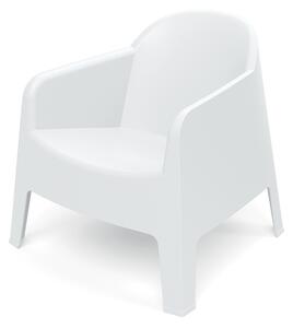 Prosperplast Zahradní křeslo MILANES 74,5x73x73,5 cm bílé